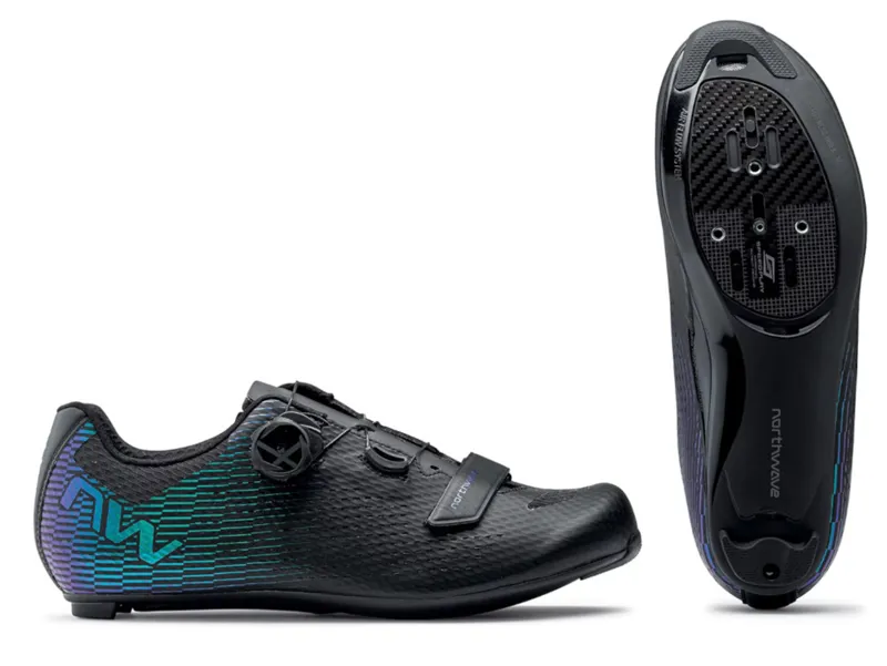 Northwave Storm Carbon 2 Road Shoes Black/Iridescent-1