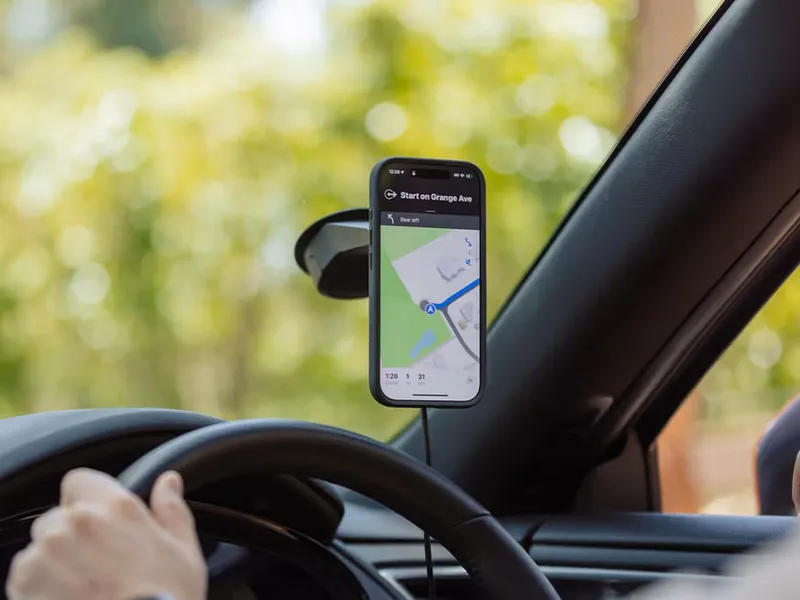 Quadlock Windscreen/Dash Suction Car Mount Black