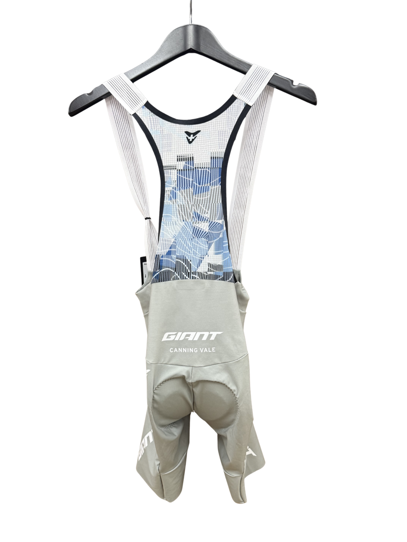 Giant Canning Vale Men Silver Pro Level Bib Short by Cuore