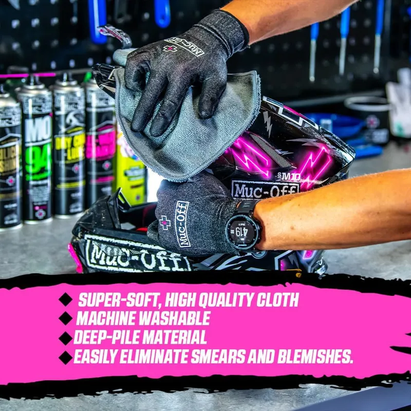 Muc-Off Luxury Microfiber Polishing Cloth-3