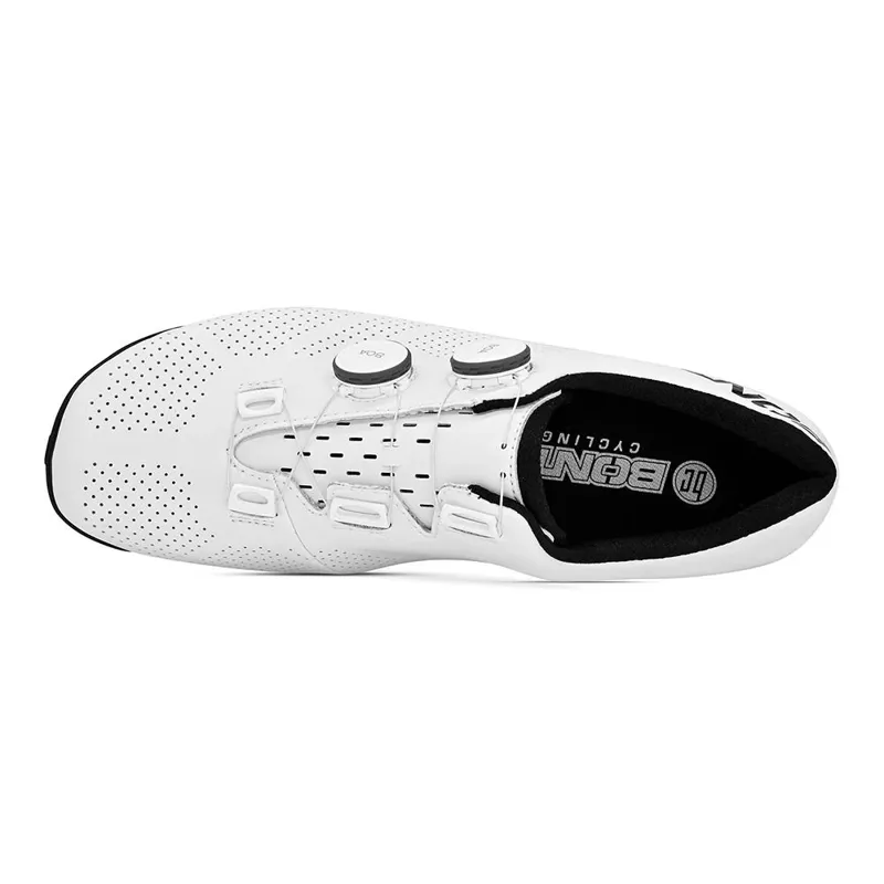 Bont Riot+ 24 Road Shoes in White-2