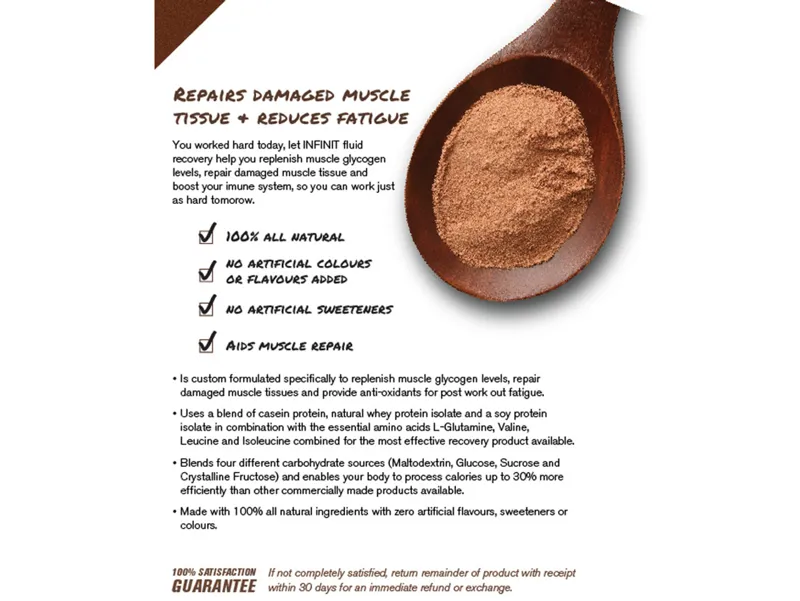 Infinit Nutrition Repair Complete Recovery Chocolate 1.33kg Bag-1