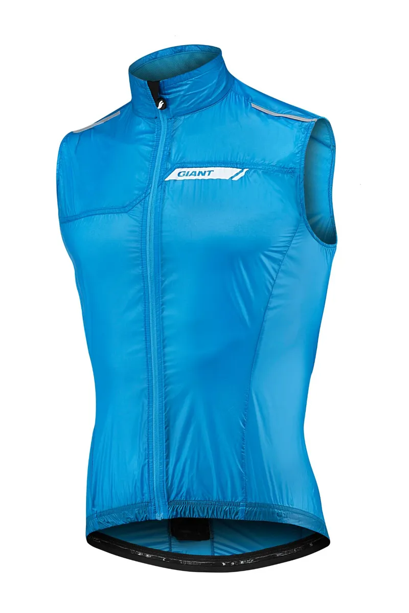 Giant Superlight Wind Vest Cyan Small