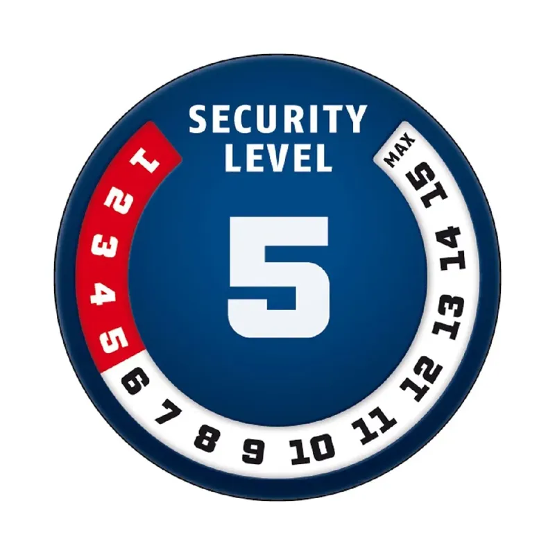 ABUS Steeloflex Microflex 6615K 85cm x 15mm Key Lock-2