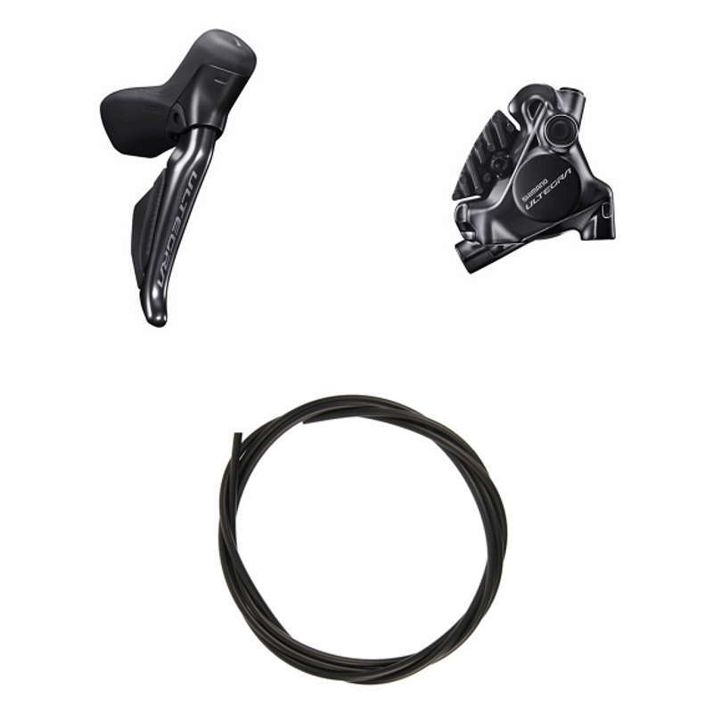Shimano ST-R8170 Ultegra Di2 Right Lever with BR-R8170 Disc Brake Front Caliper