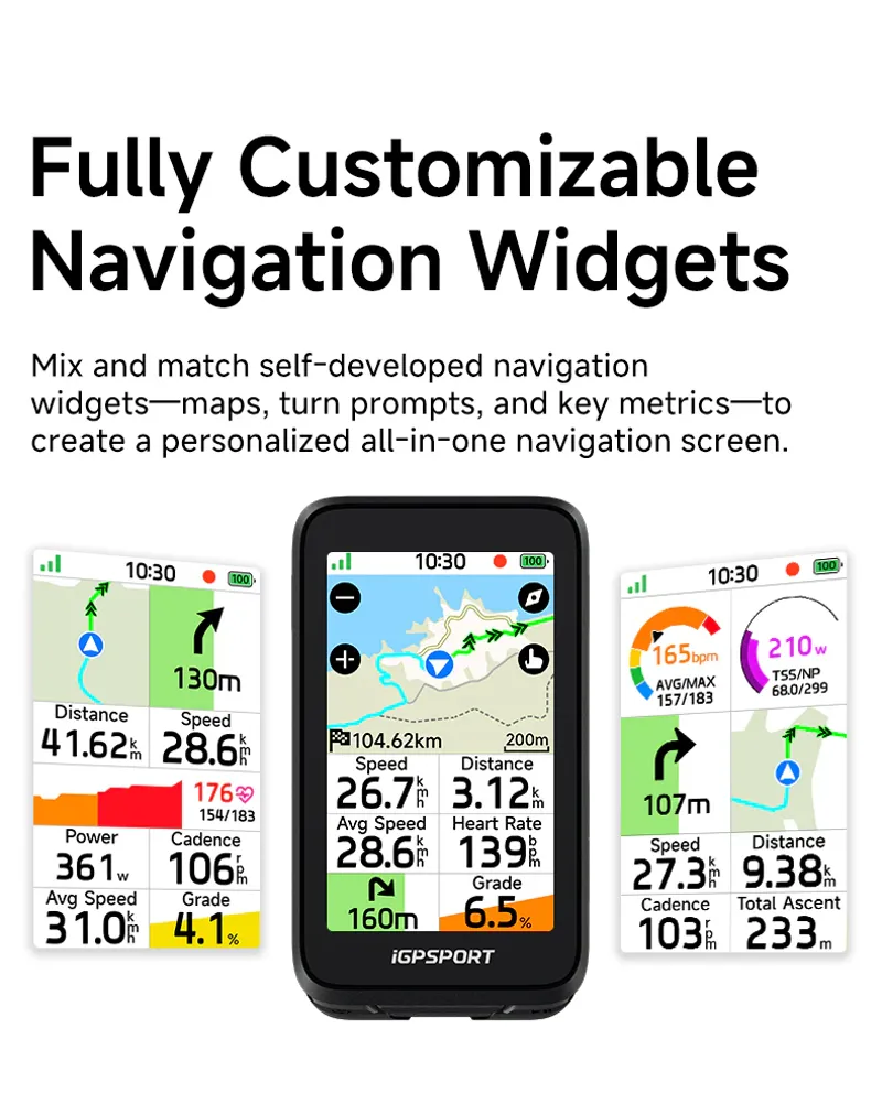 iGPSport BiNavi Air GPS Computer-4