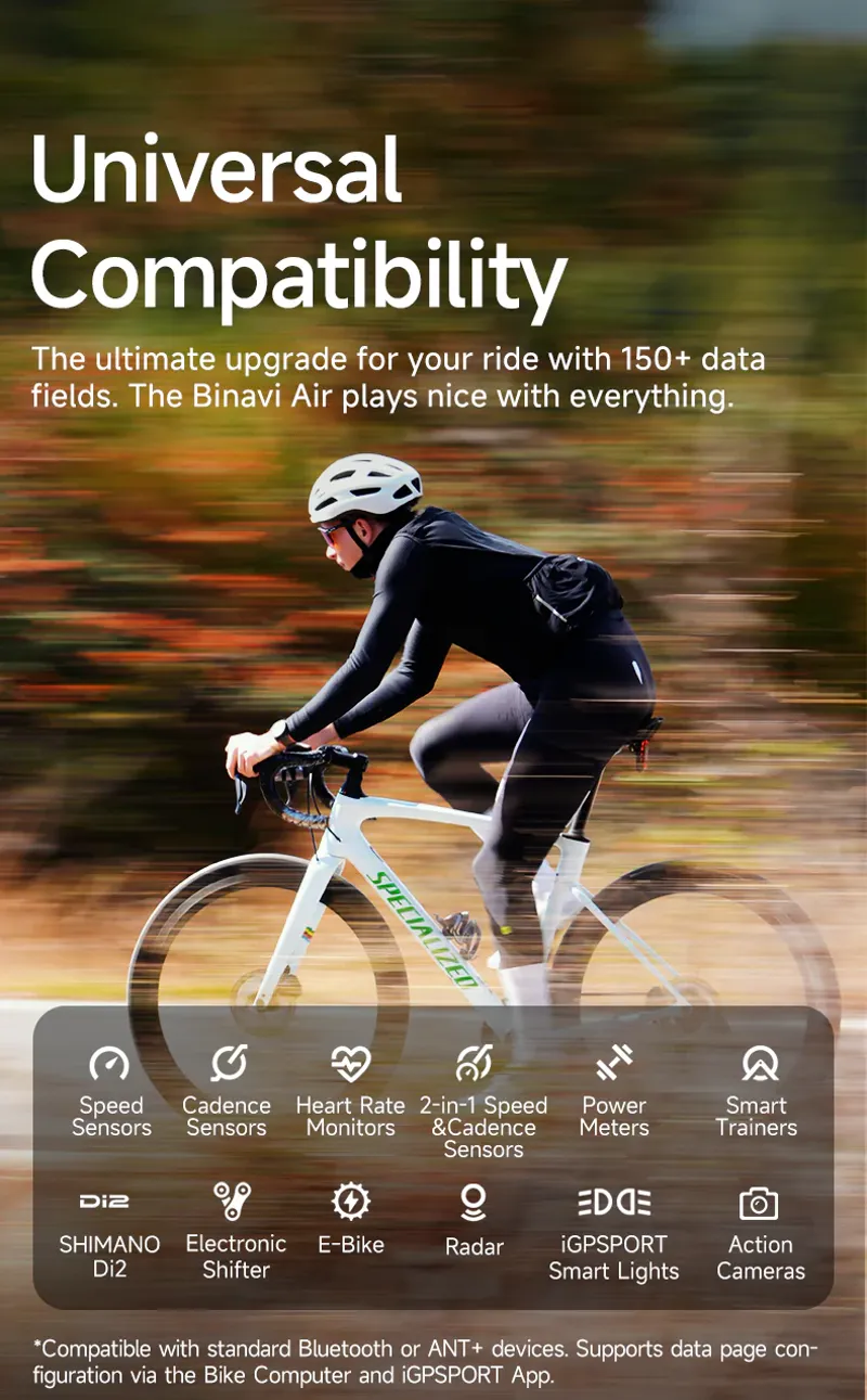 iGPSport BiNavi Air GPS Computer-5