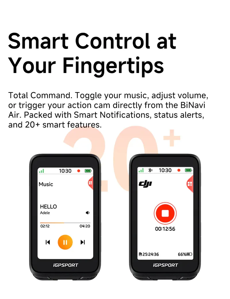 iGPSport BiNavi Air GPS Computer-6