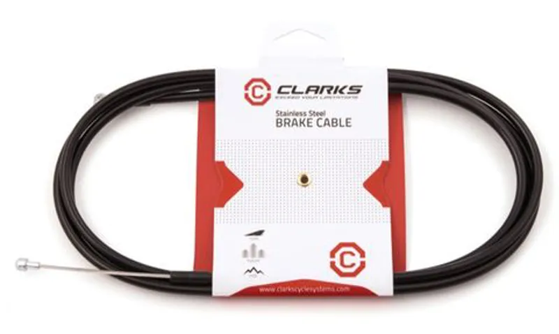 Clarks Brake Cable Inner and Outer Stainless Steel 2000mm