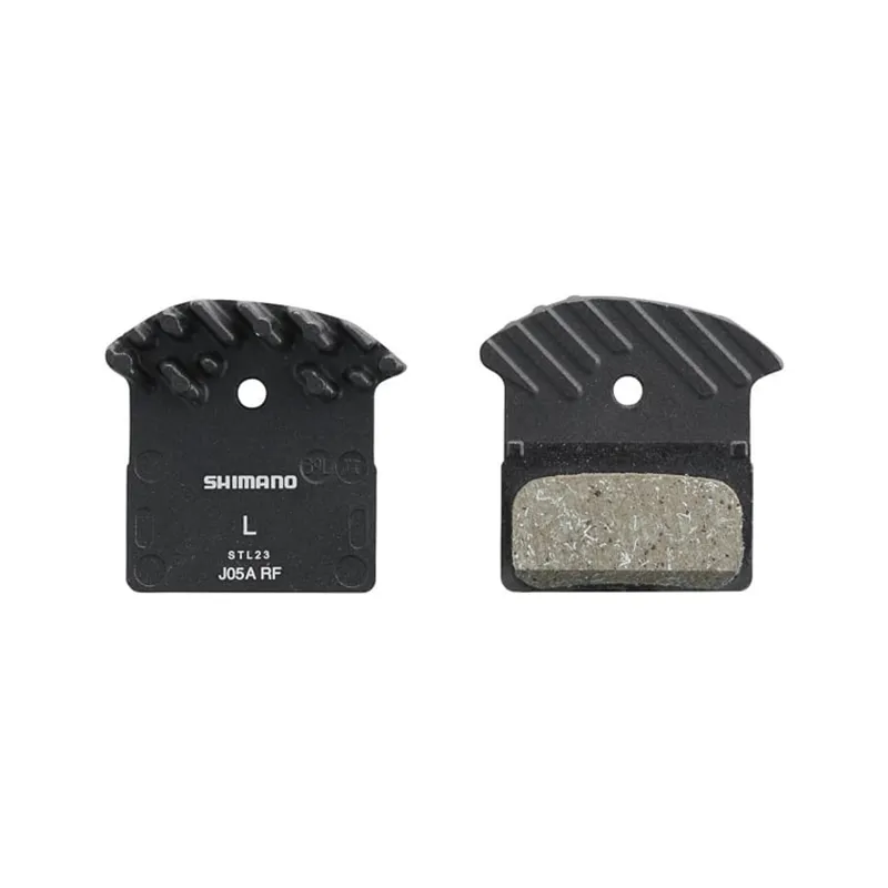 Shimano J05A-RF Resin Disc Brake Pads with Fin and Spring-2