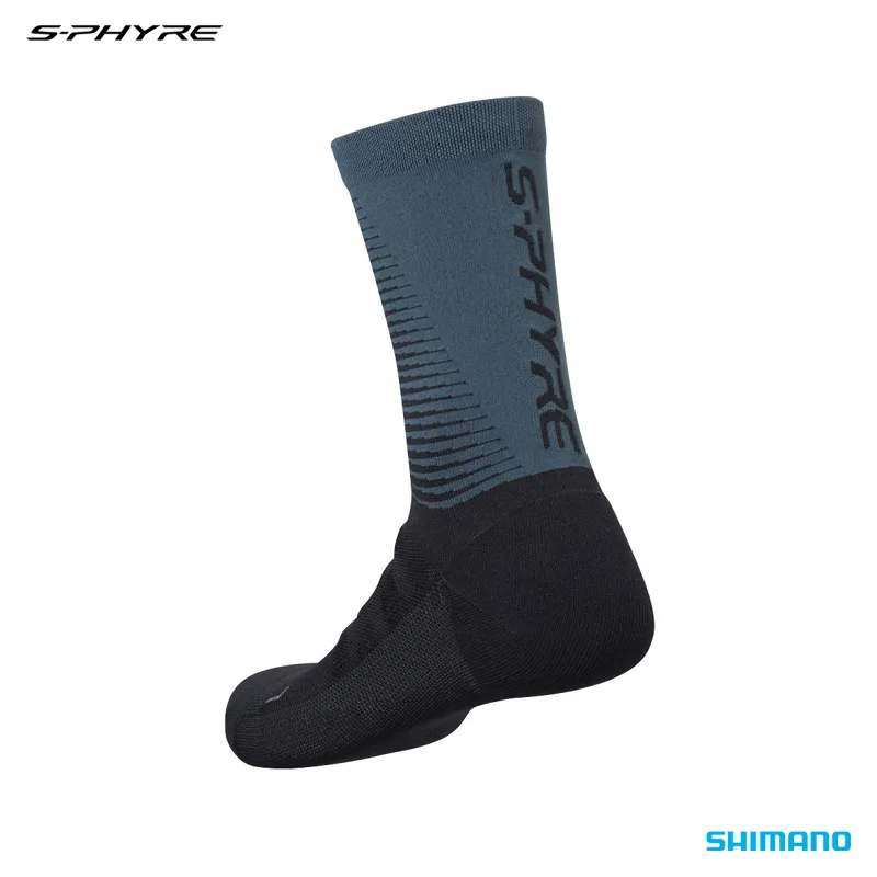 S-Phyre Tall Socks Black Grey