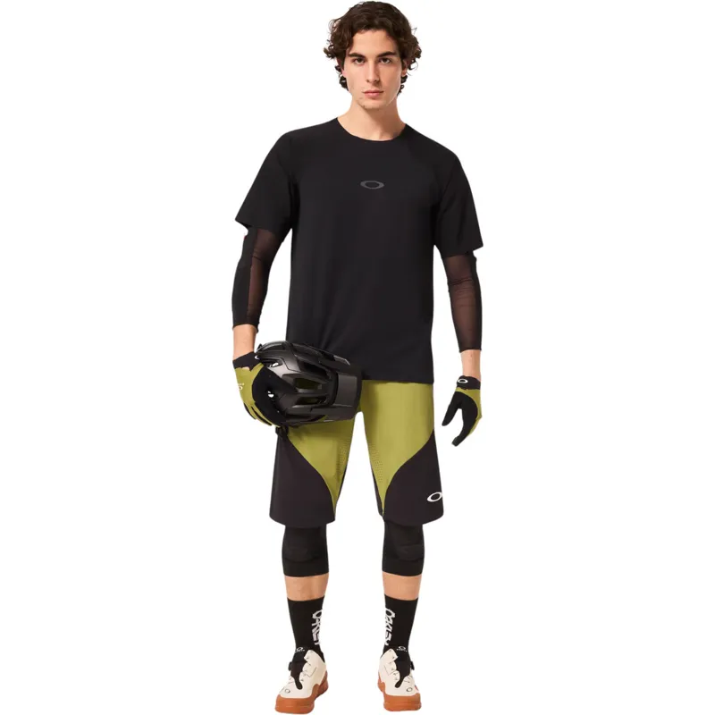 Oakley Seeker Airline Short Sleeve Jersey Blackout-3