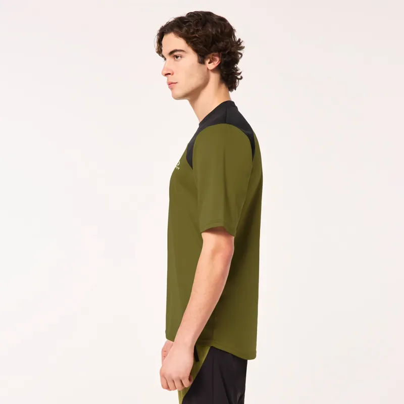 Oakley Freeride Short Sleeve Jersey Fern-1
