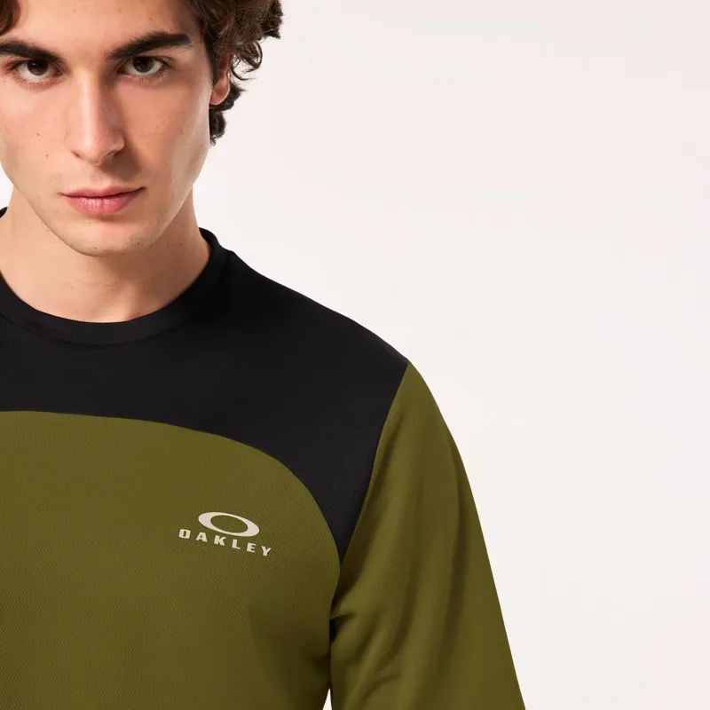 Oakley Freeride Short Sleeve Jersey Fern-4