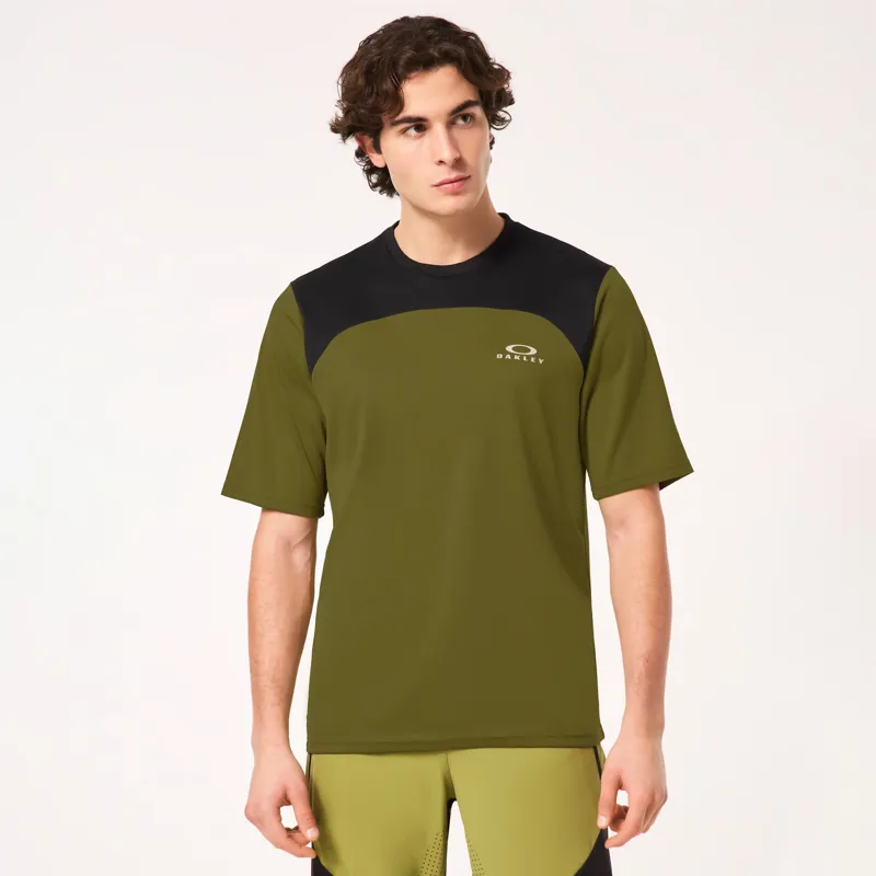 Oakley Freeride Short Sleeve Jersey Fern-5