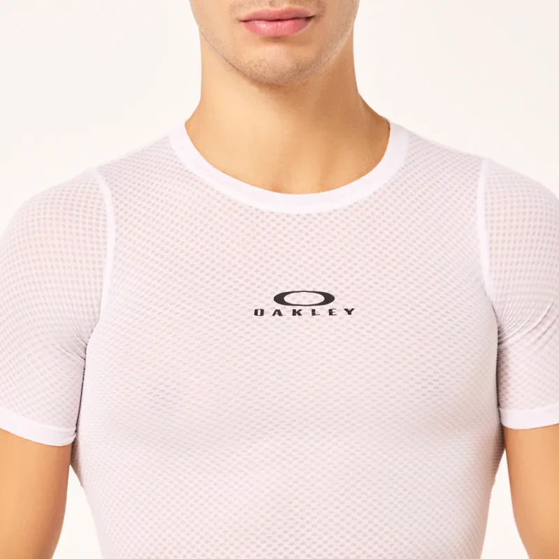 Oakley Endurance Base Layer Short Sleeve White