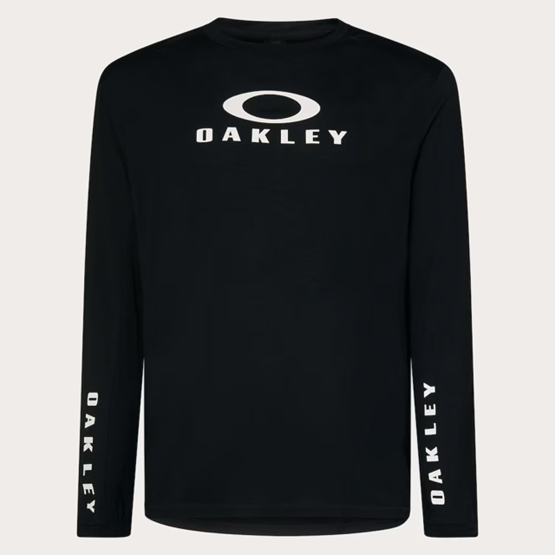 Oakley Seeker Flow Long Sleeve Jersey Blackout-6