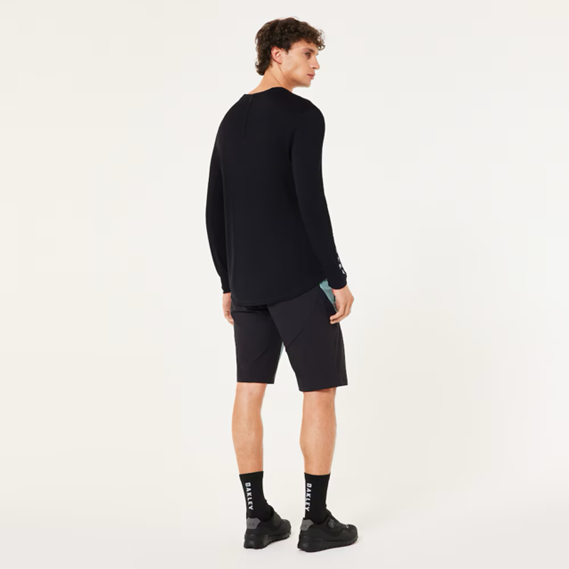 Oakley Seeker Flow Long Sleeve Jersey Blackout-5