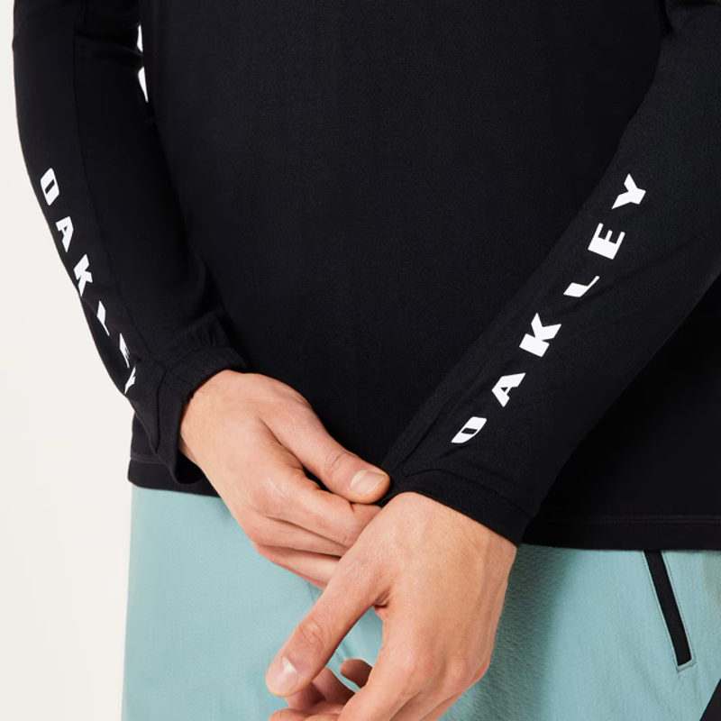Oakley Seeker Flow Long Sleeve Jersey Blackout-4