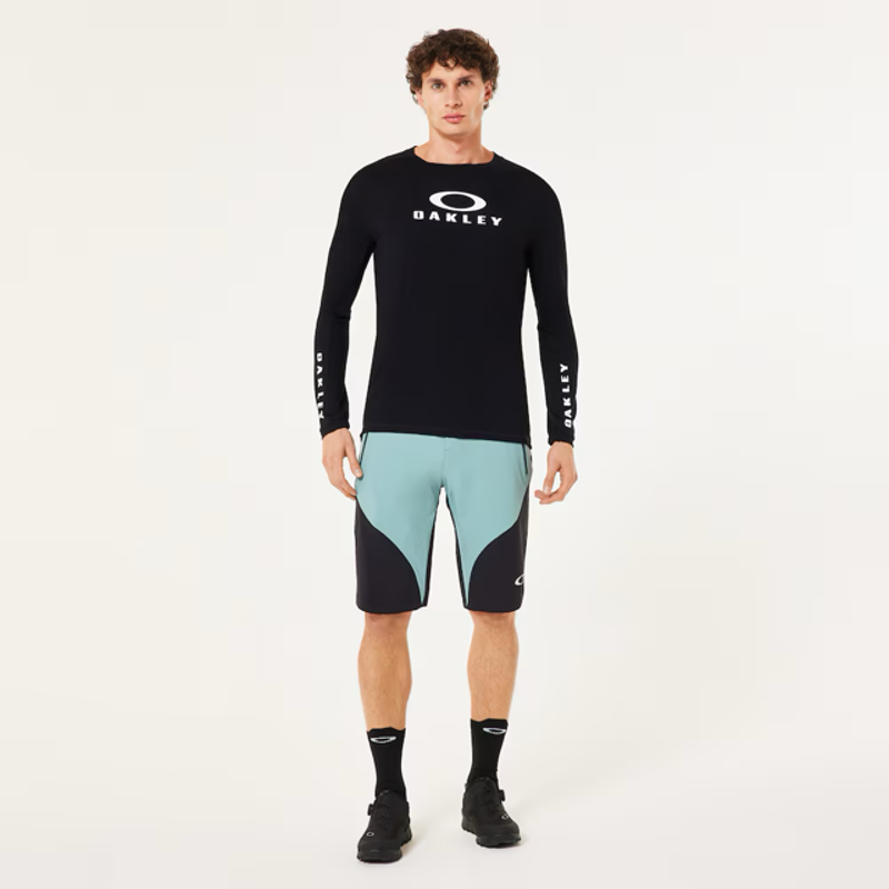 Oakley Seeker Flow Long Sleeve Jersey Blackout-7