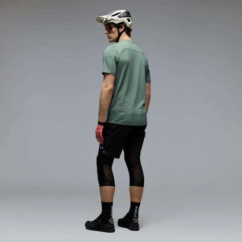Oakley Seeker Flow Short Sleeve Jersey in Aviator Green-1