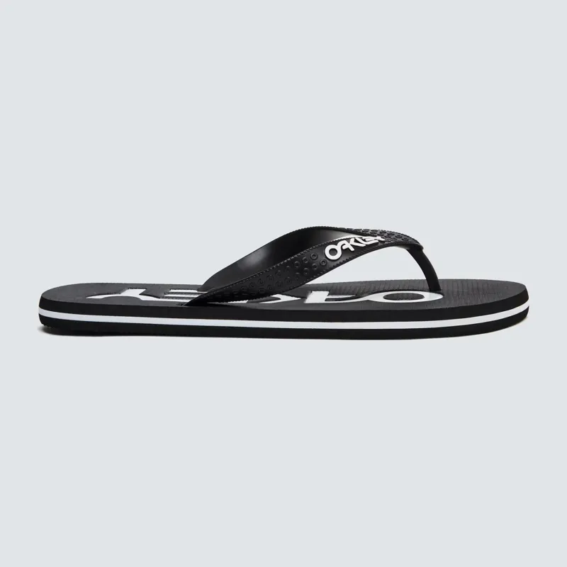 Oakley College Flip Flop Blackout Thongs-1