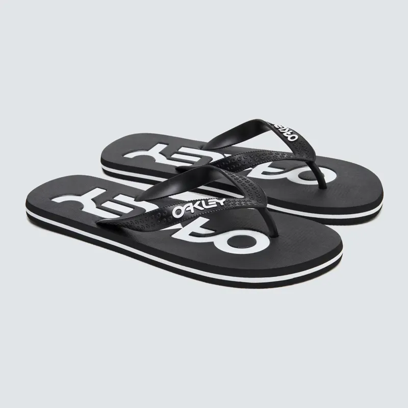 Oakley College Flip Flop Blackout Thongs