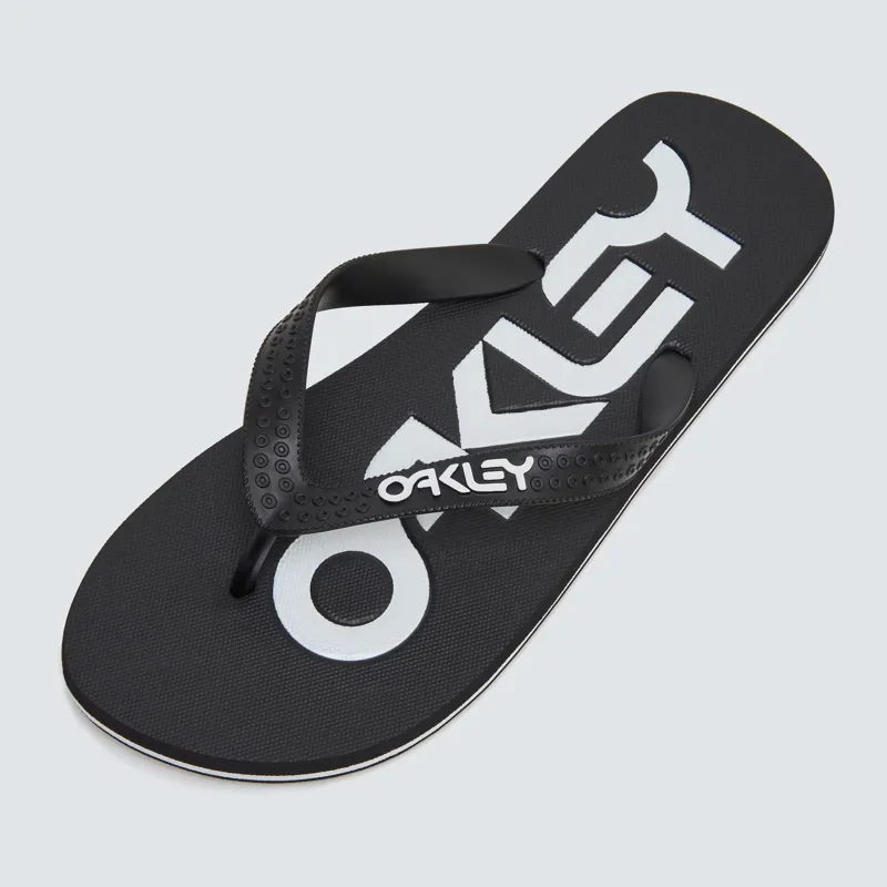 Oakley College Flip Flop Blackout Thongs-4