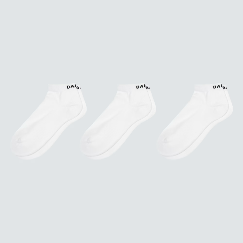 Oakley Short Solid Socks 3 Pack White-1