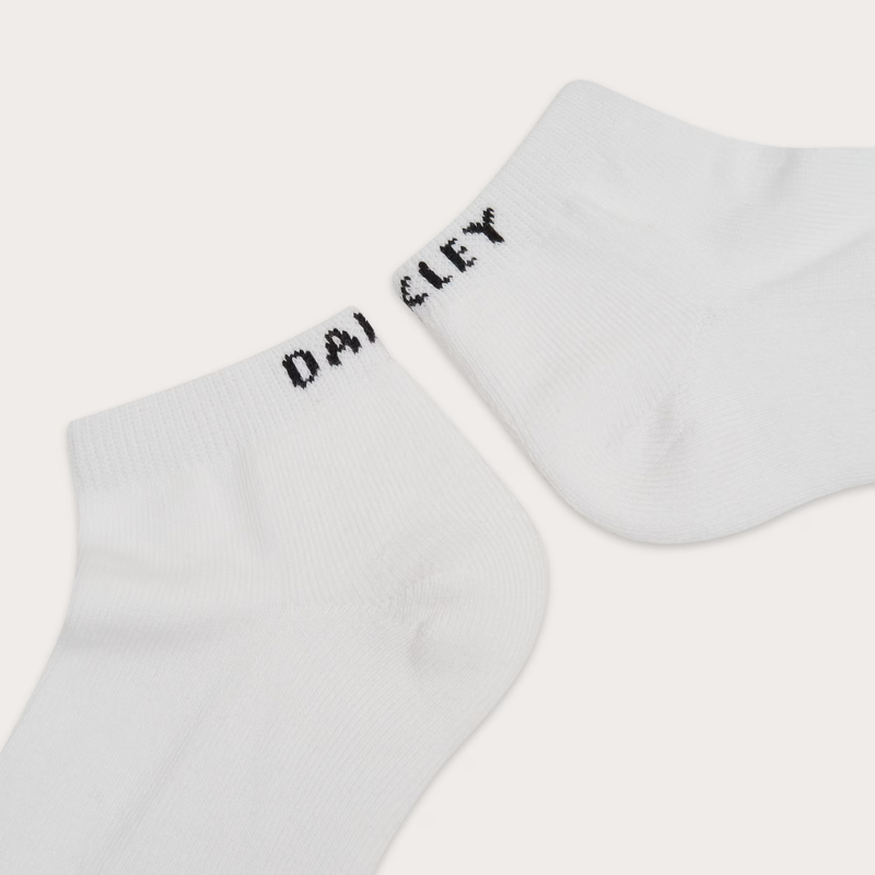 Oakley Short Solid Socks 3 Pack White-4