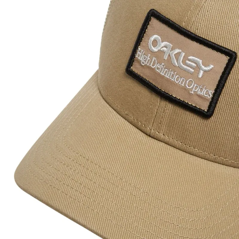 Oakley B1B HDO Patch Trucker Hat Pebble/Mist Unisize-2