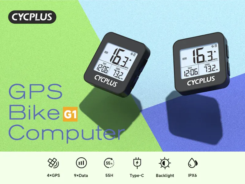 CYCPLUS G1 Mini GPS Wireless Bike Computer-10