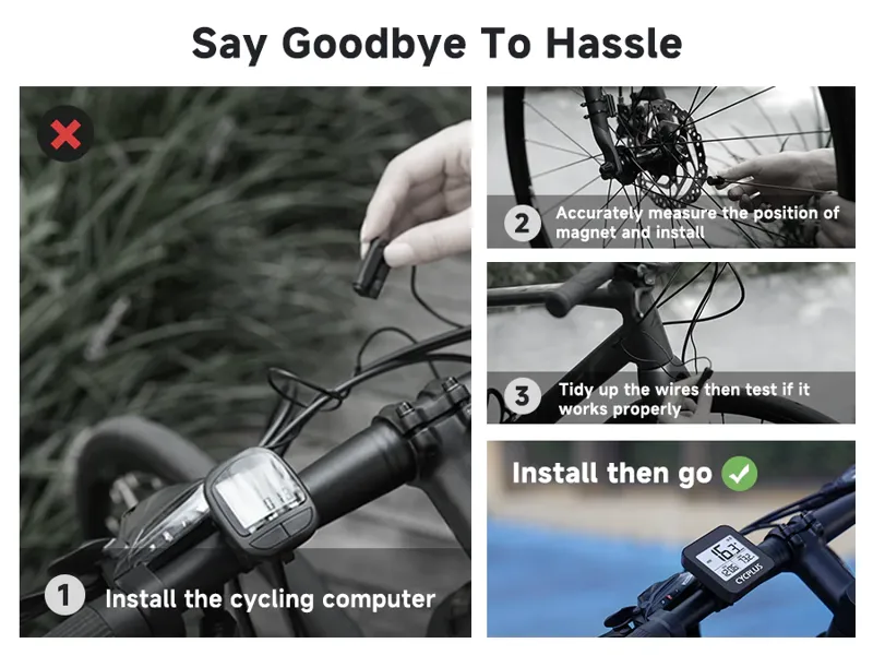 CYCPLUS G1 Mini GPS Wireless Bike Computer-8