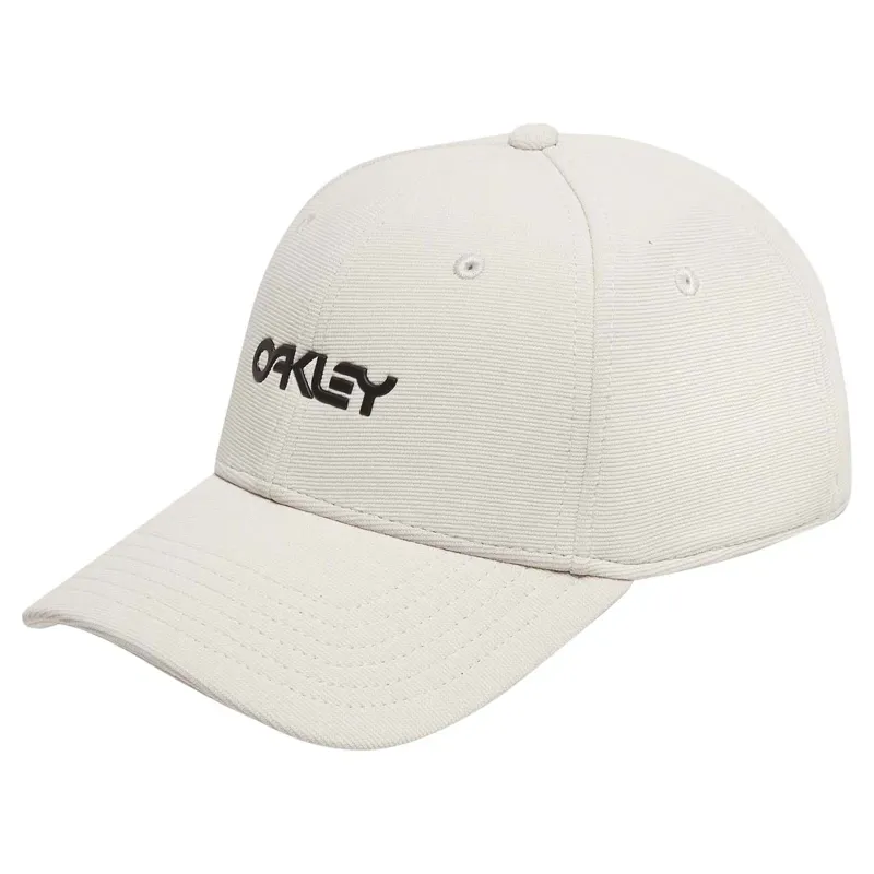 Oakley 6 Panel Stretch Metallic Hat Mist/Black