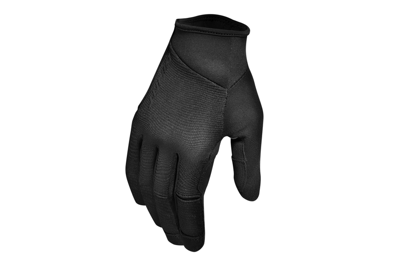 Giant Trace Long Finger Glove Black
