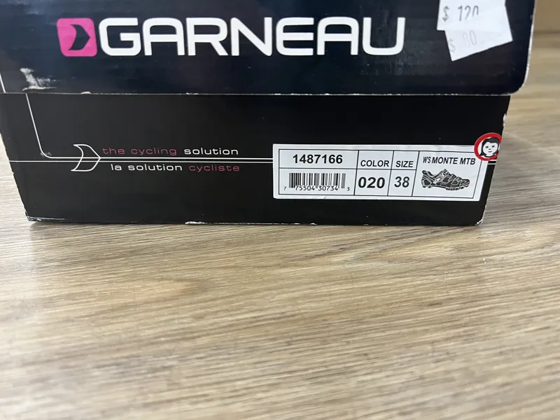 Louis Garneau Womens Monte MTB Shoes EU38 Black/Blue/White-3