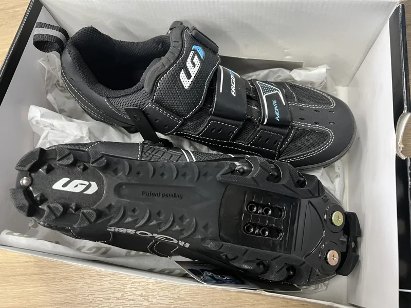 Louis Garneau Womens Monte MTB Shoes EU38 Black/Blue/White-2