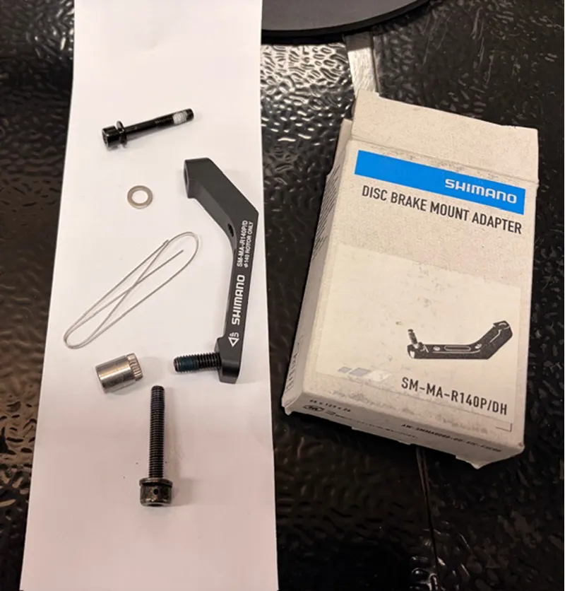 Shimano SM-MA-R140-PD 140mm Rear Disc Brake Adaptor-1