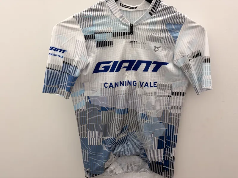 Cuore Giant Canning Vale Pro Jersey White/Blue MY26