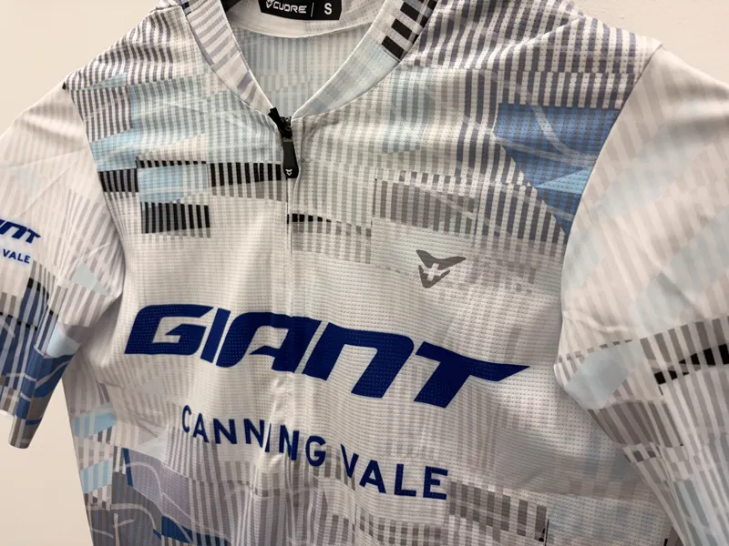 Cuore Giant Canning Vale Pro Jersey White/Blue MY26-2