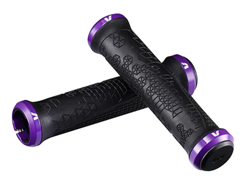 Liv Supera Double Lock-On Grips 135mm Black/Purple