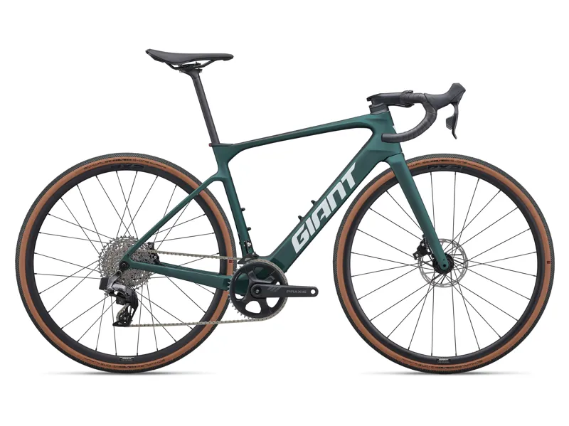 2025 Giant Defy Advanced E+ Elite AR 25km/h Kelp Forest