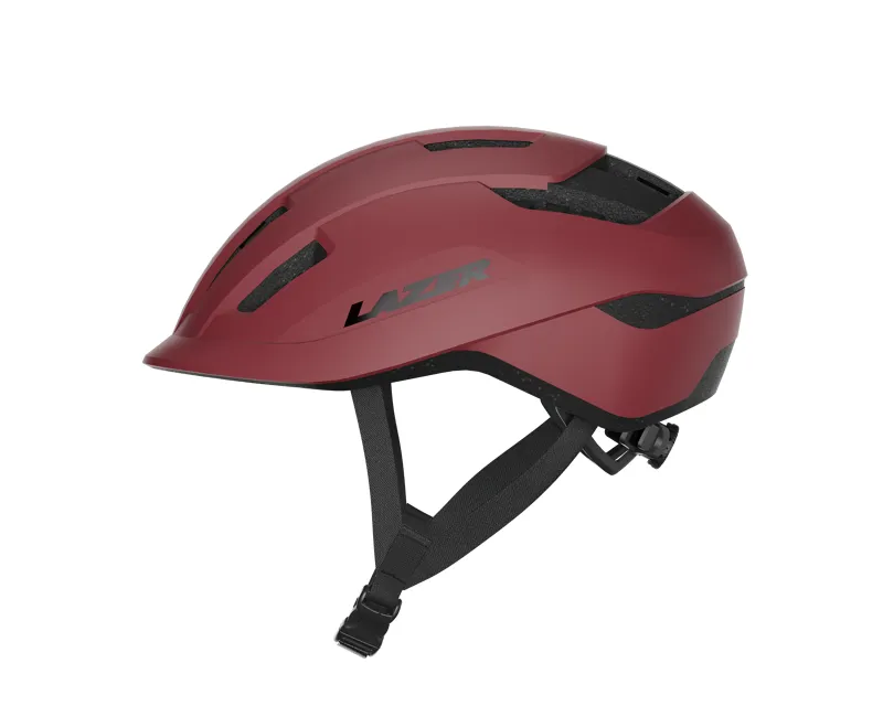 Lazer Compact KinetiCore Helmet Unisize Matte Garnet Red-2
