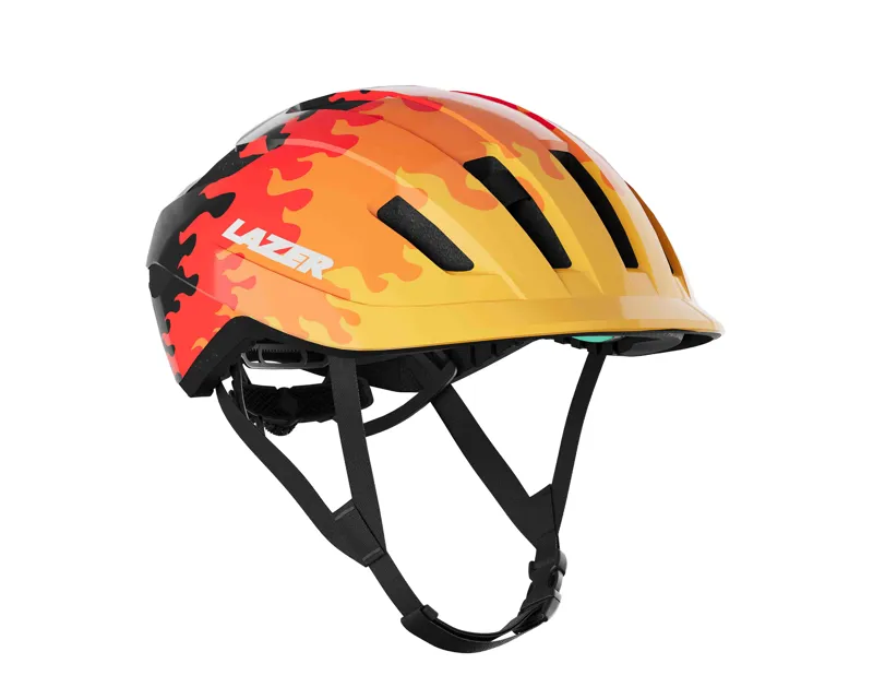 Lazer J1 KinetiCore Helmet Unisize Flames
