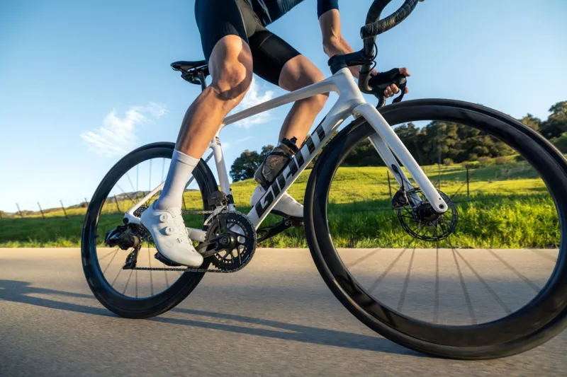 Giant Surge 1 Matte White Road Cycling Shoes-7