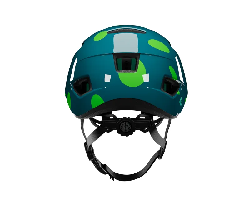 Lazer Nutz 2.0 KinetiCore Kids Helmet Green Dots-3