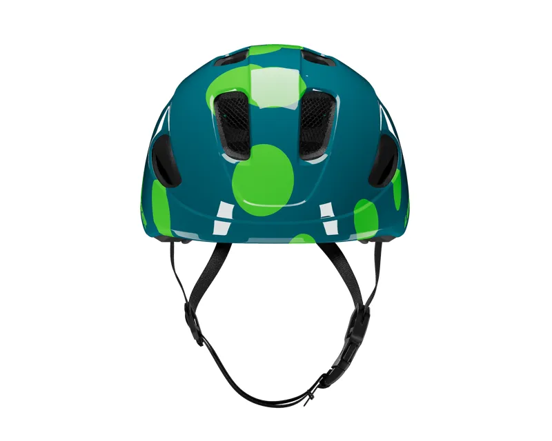 Lazer Nutz 2.0 KinetiCore Kids Helmet Green Dots-2