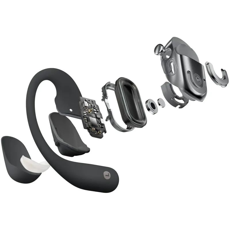 Shokz Openfit 2 Plus True Wireless Earbuds Black Headphones-1