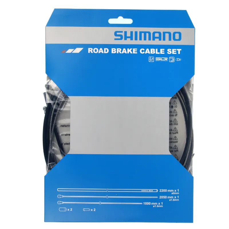 Shimano Stainless Steel Road Brake Cable Set Black