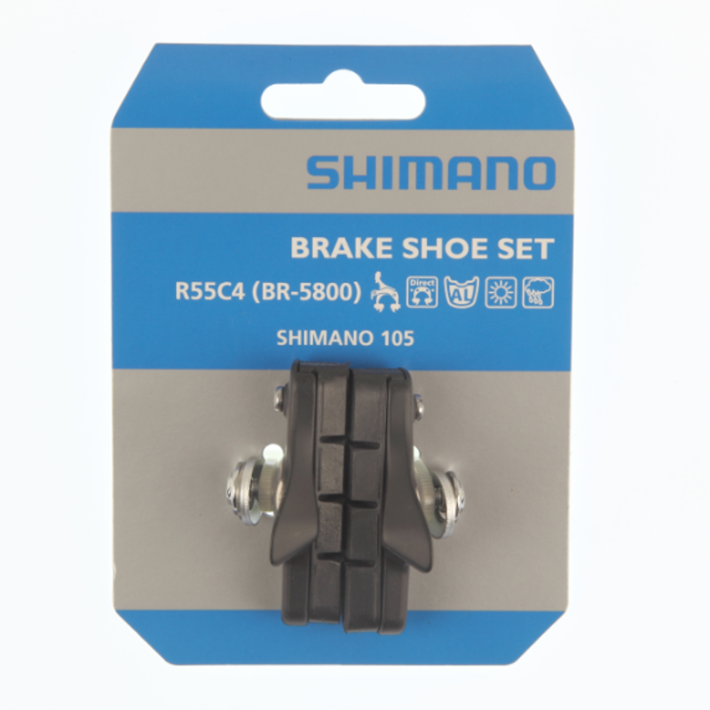 Shimano R55C4 Cartridge-type BR-5800 105 Brake Shoe Set-1
